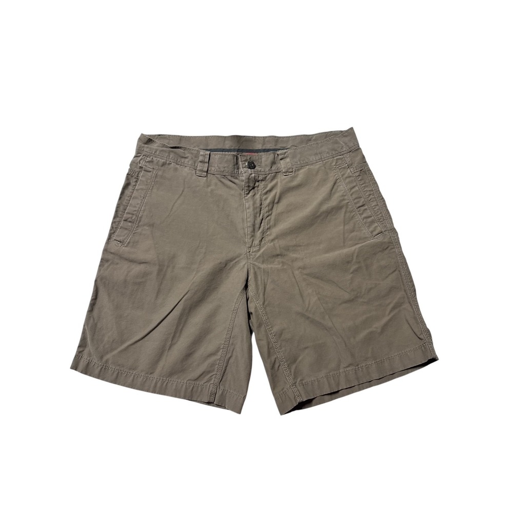 The North Face Men's Casual Shorts Beige Cotton Blend Outdoor Hiking Size 36